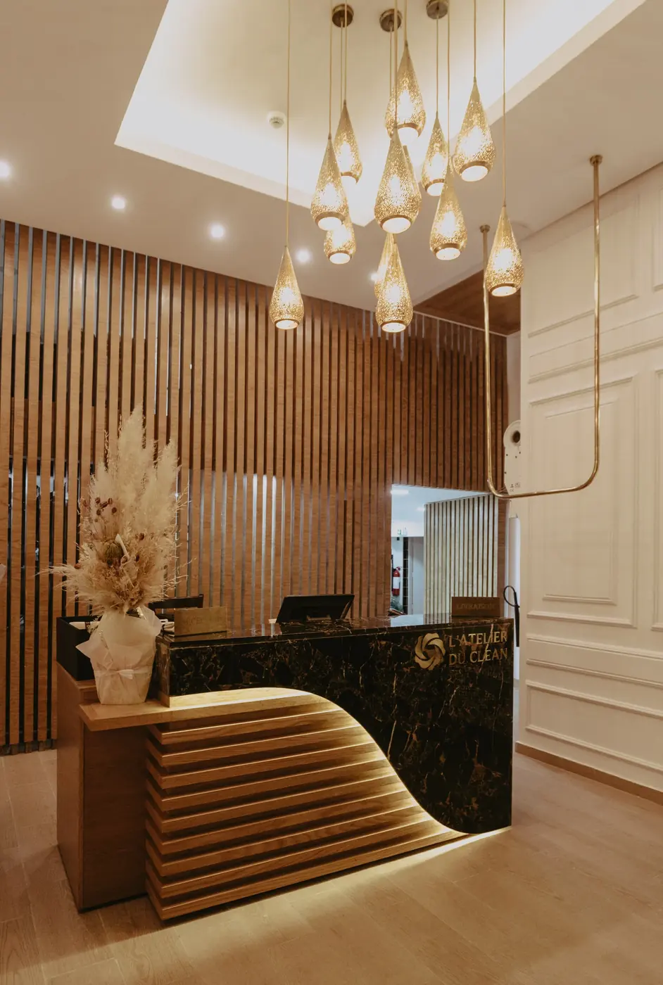 Accueil de L'Atelier du Clean comptoir et boutique